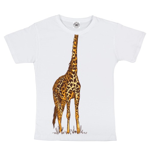 KOSZULKA DZIECIĘCA CASUAL NA PREZENT ŻYRAFA 