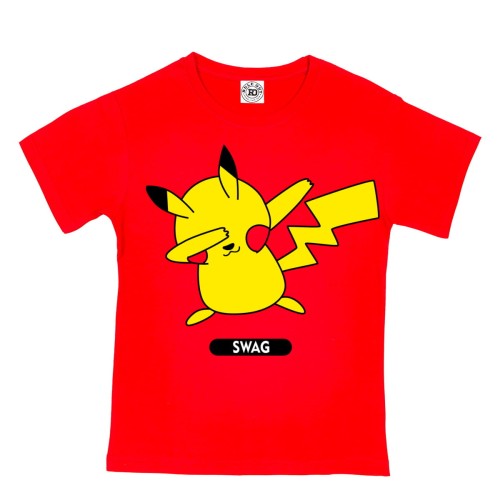 KOSZULKA DZIECIĘCA CASUAL PIKACHU POKEMON SWAG STYLÓWA DABBING 1