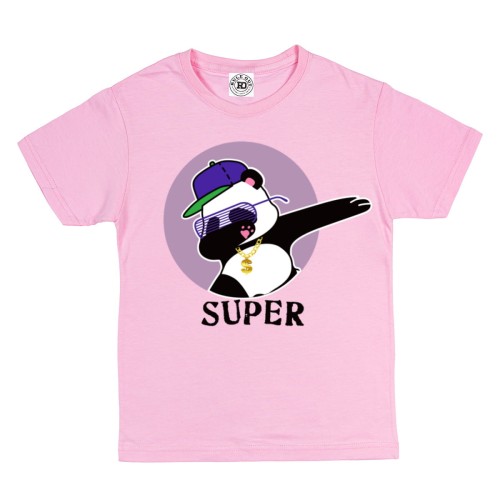 KOSZULKA DZIECIĘCA CASUAL PANDA SUPER STYLÓWA DABBING 1