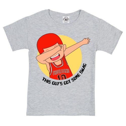 KOSZULKA DZIECIĘCA CASUAL CHŁOPIEC KOSZYKARZ STYLÓWA  DABBING THIS GUY'S GOT SOME SWAG 1