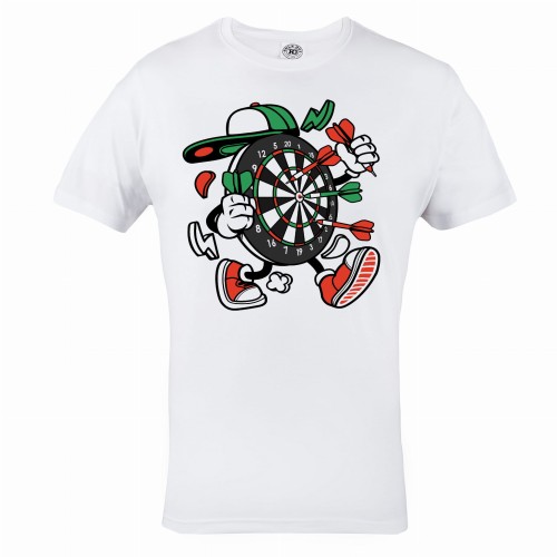 MĘSKA KOSZULKA GRA DARTS LOTKI TARCZA DO LOTEK