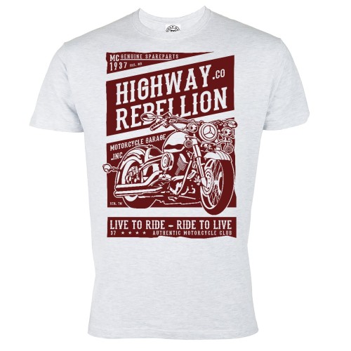 KOSZULKA MĘSKA HIGHWAY REBELLION 