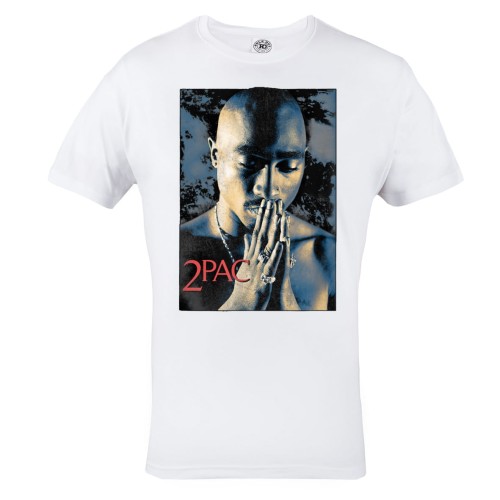 MĘSKA KOSZULKA MUZYCZNA Z NADRUKIEM TUPAC 2PAC RAPER HIP HOP 