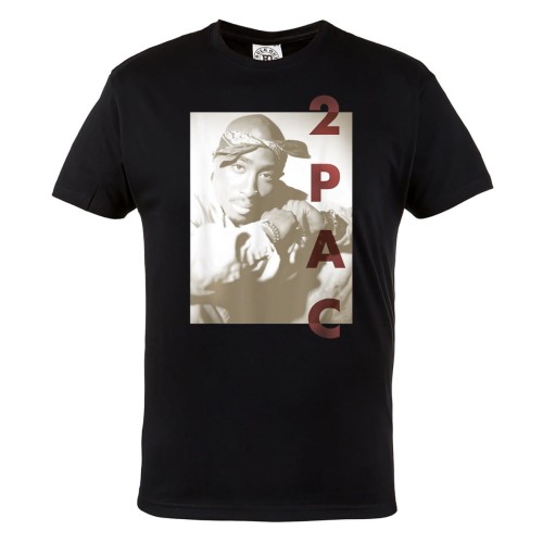 MĘSKA KOSZULKA MUZYCZNA Z NADRUKIEM TUPAC 2PAC RAPER LEGENDA 