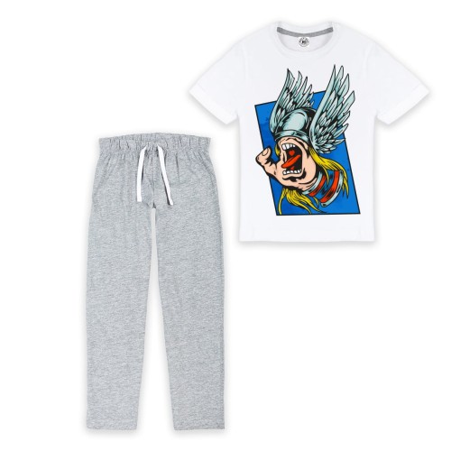 DZIECIĘCA PIŻAMA Z NADRUKIEM MARVEL SUPERBOHATER DŁOŃ THORA 1