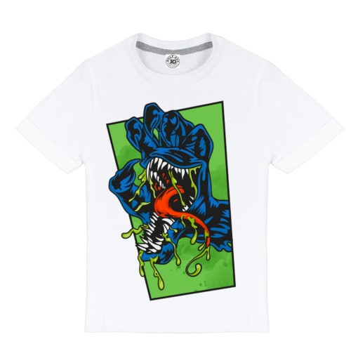 DZIECIĘCA PIŻAMA Z NADRUKIEM MARVEL SUPERBOHATER DŁOŃ VENOMA 2