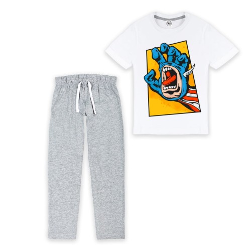 DZIECIĘCA PIŻAMA Z NADRUKIEM MARVEL SUPERBOHATER DŁOŃ KAPITANA AMERYKI 1