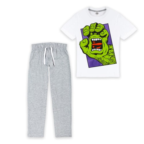 DZIECIĘCA PIŻAMA Z NADRUKIEM MARVEL SUPERBOHATER DŁOŃ HULKA 1