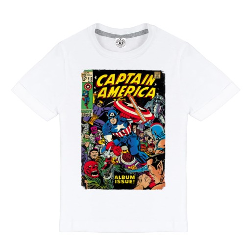 DZIECIĘCA PIŻAMA Z NADRUKIEM MARVEL SUPERBOHATER KAPITAN AMERYKA KOMIKS CAPTAIN AMERICA 2