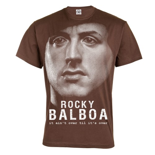 KOSZULKA FILMOWA ROCKY BALBOA IT AIN'T OVER TIL IT'S OVER 3