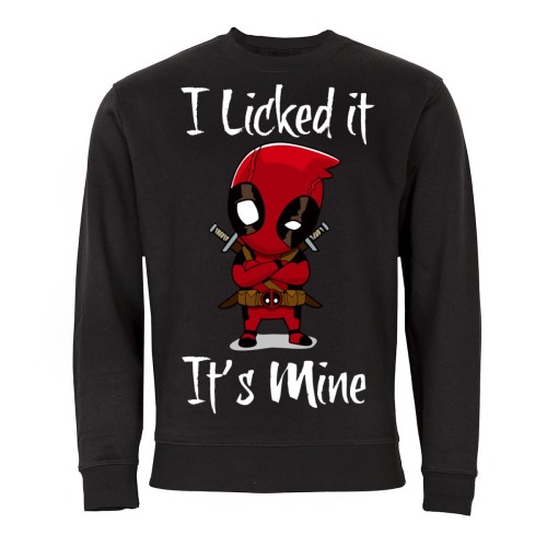 MĘSKA BLUZA Z NADRUKIEM DLA FANA DEADPOOL MARVEL 