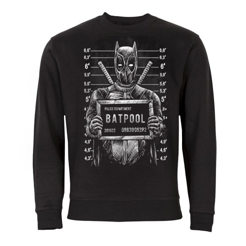 MĘSKA BLUZA Z NADRUKIEM DEADPOOL BATMAN BATPOOL 