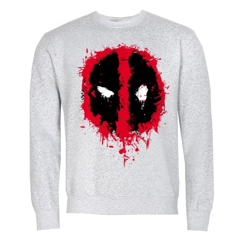 MĘSKA BLUZA Z NADRUKIEM DLA FANA DEADPOOL MARVEL  