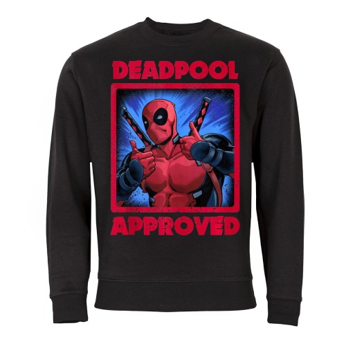 MĘSKA BLUZA Z NADRUKIEM DLA FANA DEADPOOL MARVEL  