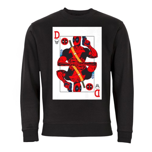 MĘSKA BLUZA Z NADRUKIEM DLA FANA DEADPOOL MARVEL  