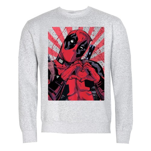 MĘSKA BLUZA Z NADRUKIEM DLA FANA DEADPOOL MARVEL 