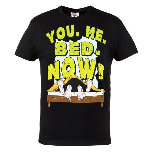 KOSZULKA ŚMIESZNE YOU ME BED NOW 1