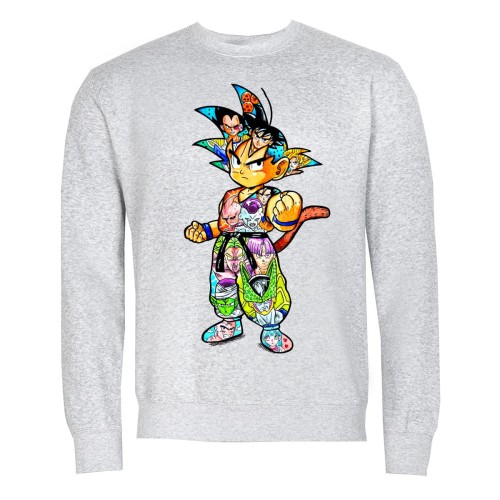 MĘSKA BLUZA DLA FANA DRAGON BALL MANGA BOHATEROWIE 