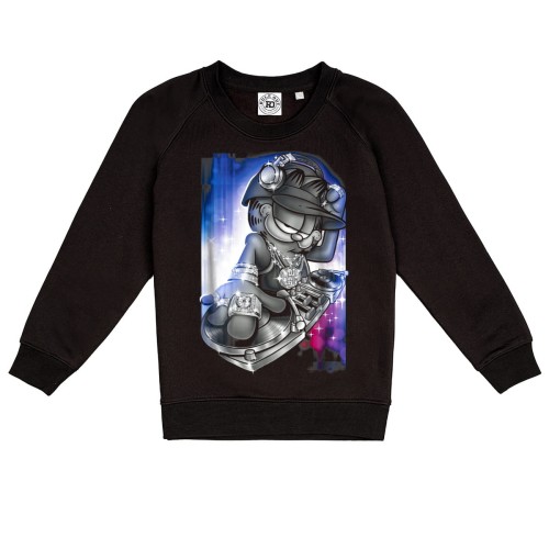 DZIECIĘCA BLUZA BAJKOWA KOMIKS GARFIELD RUDY KOT DJ KONSOLA 1