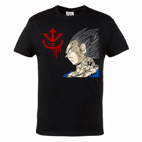 DRAGON BALL KOSZULKA MĘSKA DRAGON BALL Z VEGETA TATTOO 