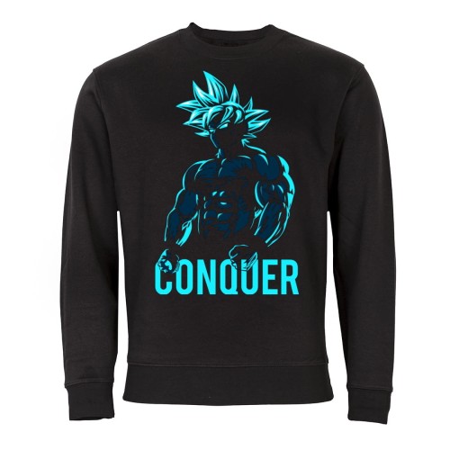 MĘSKA BLUZA DLA FANA DRAGON BALL Z GOKU CONQUER 
