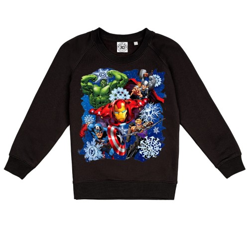 DZIECIĘCA BLUZA FILMOWA MARVEL AVENGERS EKIPA HULK KAPITAN AMERYKA IRON MAN THOR HAWKEYE 1