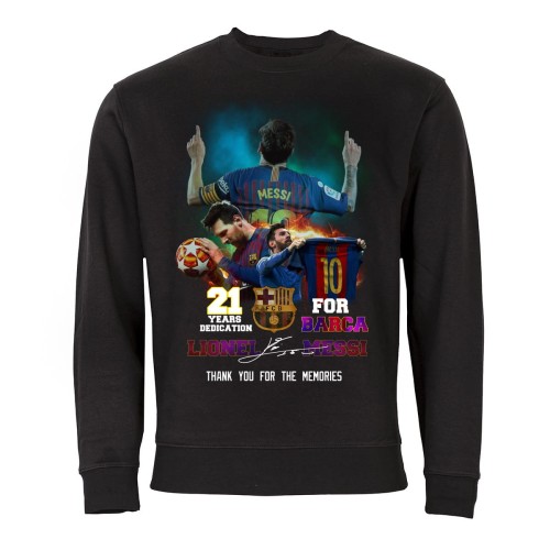 MĘSKA BLUZA DLA PIŁKARZA PIŁKA NOŻNA BARCA MESSI 