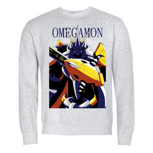 MĘSKA BLUZA Z NADRUKIEM GUNDAM ROBOT OMEGAMON