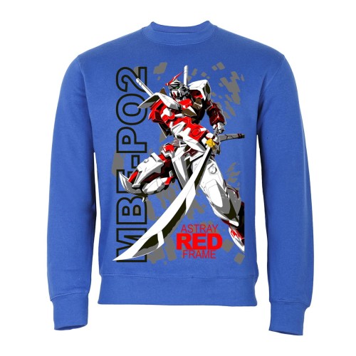 MĘSKA BLUZA Z NADRUKIEM GUNDAM ROBOT  ASTRAY RED FRAME