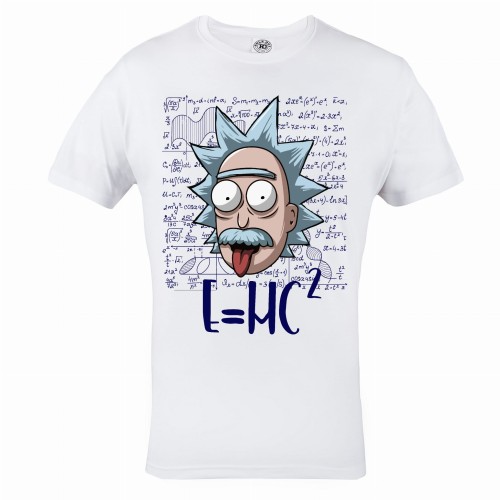RICK AND MORTY KOSZULKA MĘSKA EINSTEIN E=MC2