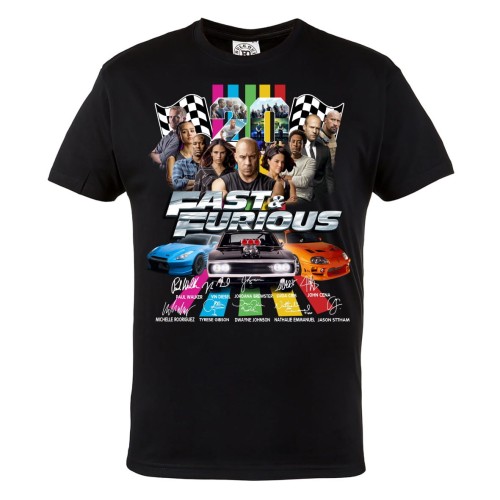 KOSZULKA 20 LAT SZYBCY I WŚCIEKLI FAST AND FURIOUS
