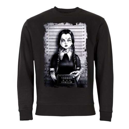MĘSKA BLUZA Z NADRUKIEM HALLOWEN WEDNESDAY ADAMS 