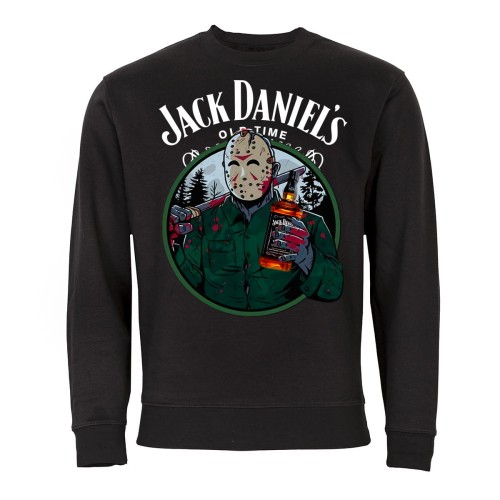 MĘSKA BLUZA Z NADRUKIEM HALLOWEN JACK DANIEL'S OLD TIME