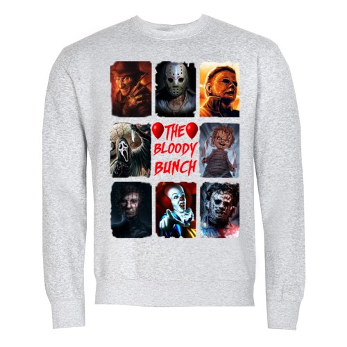 MĘSKA BLUZA Z NADRUKIEM HALLOWEN THE BLOODY BUNCH 