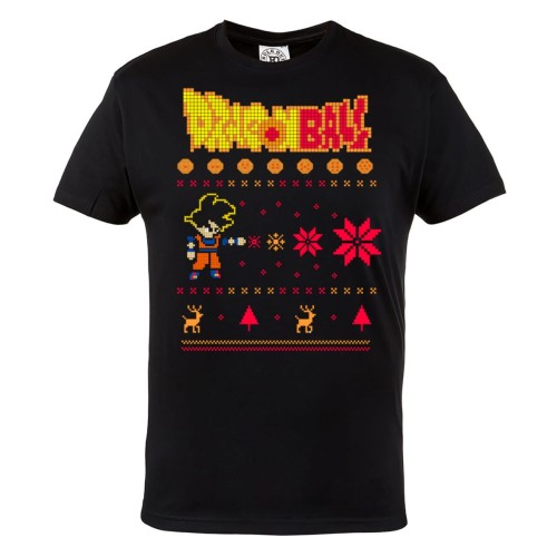 MĘSKA PIŻAMA ŚWIĄTECZNA PREZENT BOŻE NARODZENIE CHRISTMAS DRAGON BALL ANIME PIXEL OLDSCHOOL GAME STYLE 2