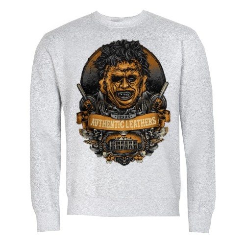 MĘSKA BLUZA Z NADRUKIEM HALLOWEN LEATHERFACE 