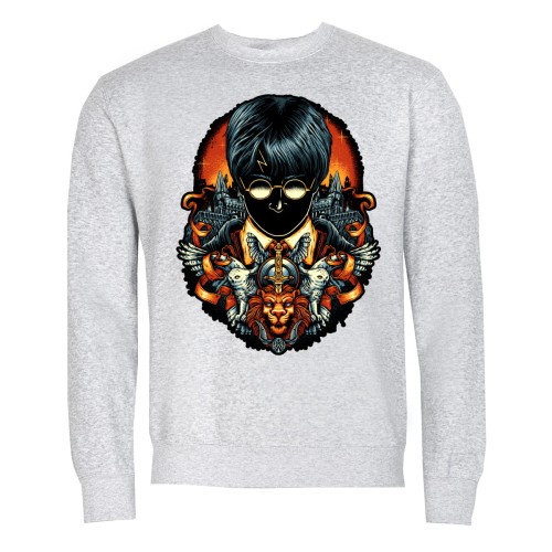 MĘSKA BLUZA Z NADRUKIEM HALLOWEN HARRY POTTER 