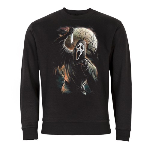 MĘSKA BLUZA Z NADRUKIEM HALLOWEN SCREAM HORROR  