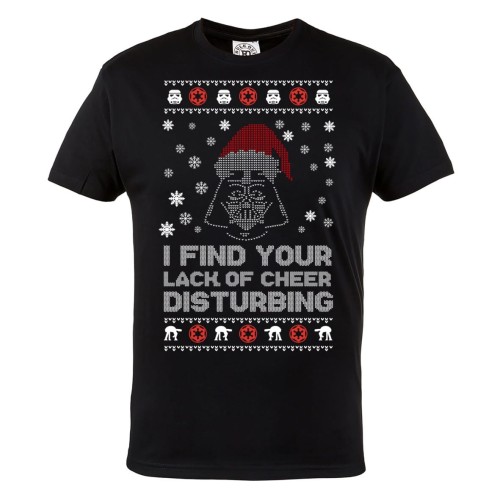 MĘSKA PIŻAMA ŚWIĄTECZNA PREZENT BOŻE NARODZENIE GWIEZDNE WOJNY DARTH VADER I FIND YOUR LACK OF CHEER DISTURBING 2