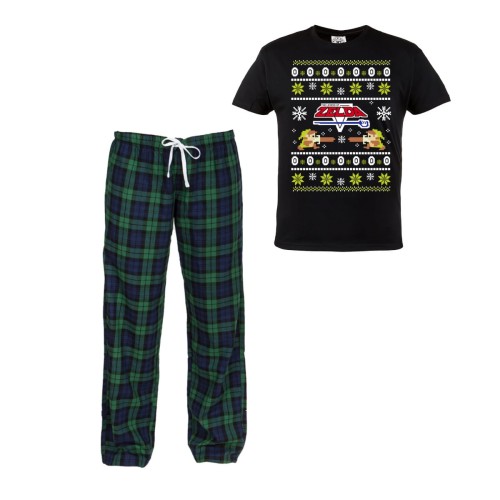 MĘSKA PIŻAMA ŚWIĄTECZNA PREZENT BOŻE NARODZENIE GRA NINTENDO THE LEGEND OF ZELDA 1