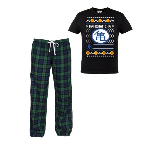 MĘSKA PIŻAMA ŚWIĄTECZNA PREZENT BOŻE NARODZENIE DRAGON BALL MANGA ANIME KAMEHAMEHA SMOCZE KULE 1