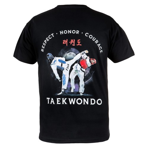 KOSZULKA TEAKWONDO RESPECT HONOR COURAGE