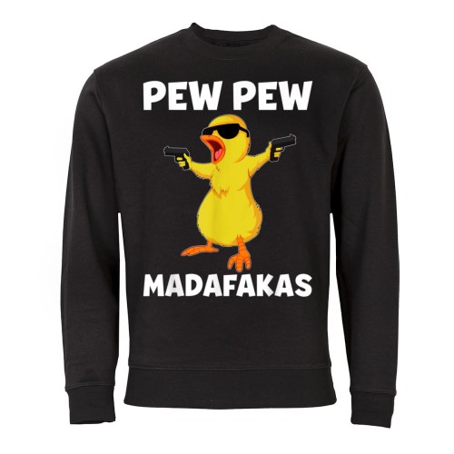 MĘSKA BLUZA PEW PEW MADAFAKAS KURCZAK 