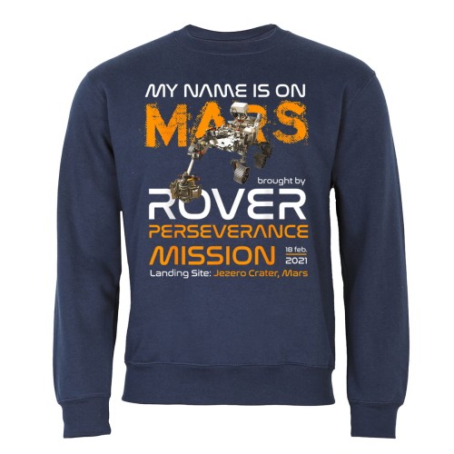 MĘSKA BLUZA MARS KOSMOS ŁAZIK PERSEVERANCE MISSION 2021 