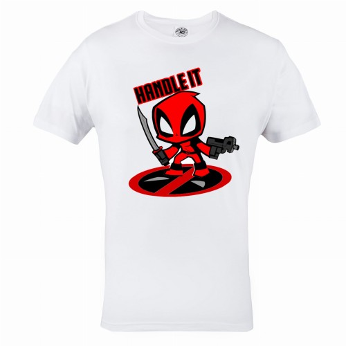 DEADPOOL KOSZULKA MĘSKA DEADPOOL HANDLE IT 