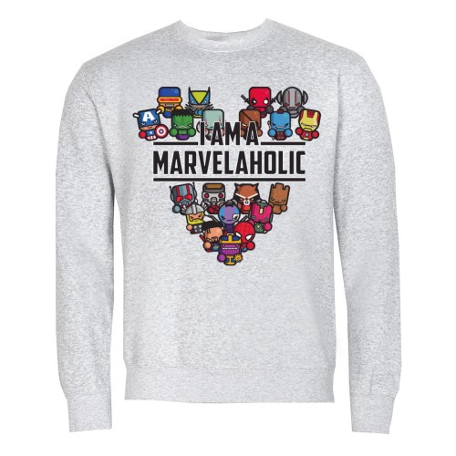 MĘSKA BLUZA MARVEL SUPERBOHATER I AM MARVELAHOLIC 