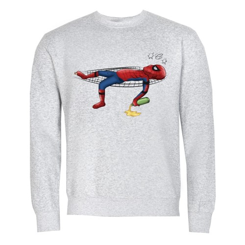 MĘSKA BLUZA MARVEL SUPERBOHATER SPIDERMAN DRUNK 