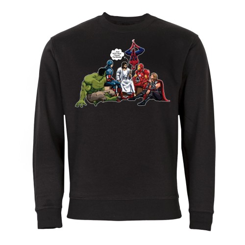MĘSKA BLUZA MARVEL SUPERBOHATER SUPERHEROS JESUS 