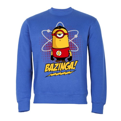 MĘSKA BLUZA BAJKOWA MINIONKI BAZINGA 