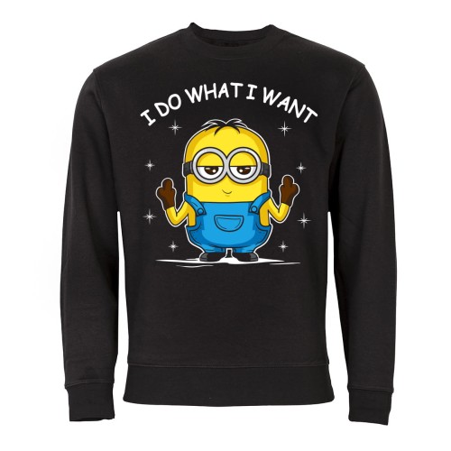 MĘSKA BLUZA BAJKOWA MINIONKI ROBIĘ CO CHCĘ GWIAZDY